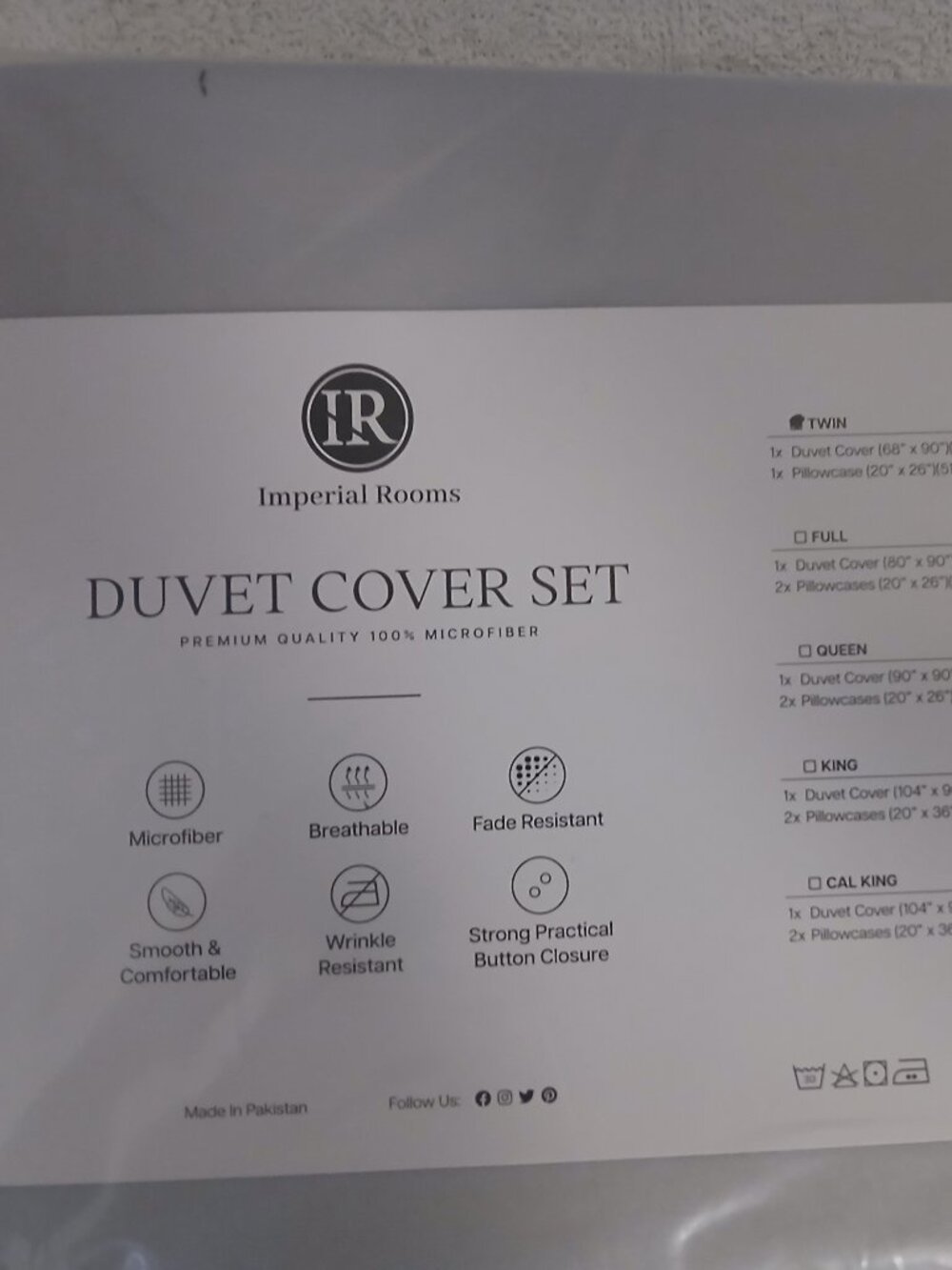 Twin Duvet Cover Set